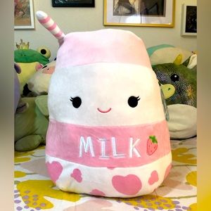 Amelie 14” NWT Strawberry Milk Squishmallow